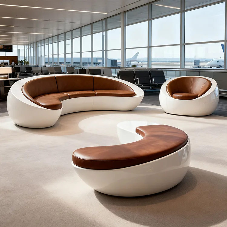 FRP Modular Lounge siddepladser