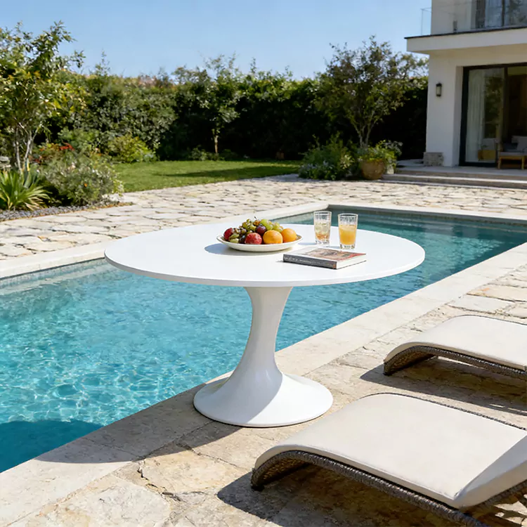Tulip FRP Outdoor Dining Set