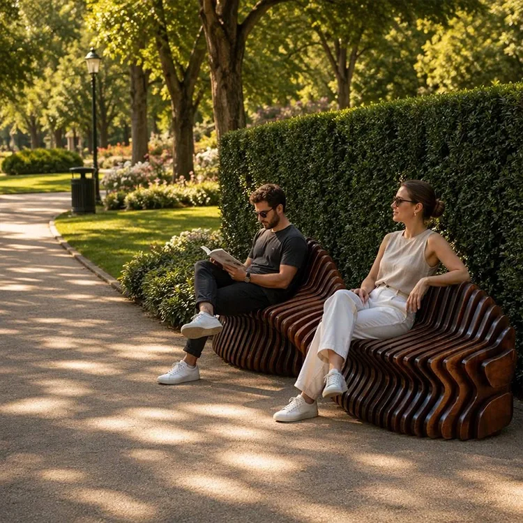 Custom Parametric Wood Bench