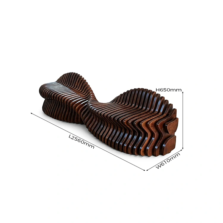 Custom Parametric Wood Bench